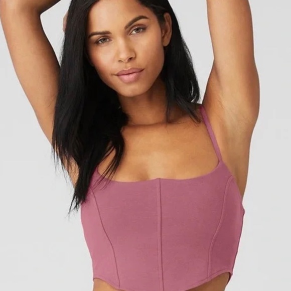 ALO Yoga Mauve Tank Top - Picture 1 of 5